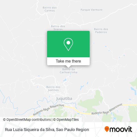Rua Luzia Siqueira da Silva map