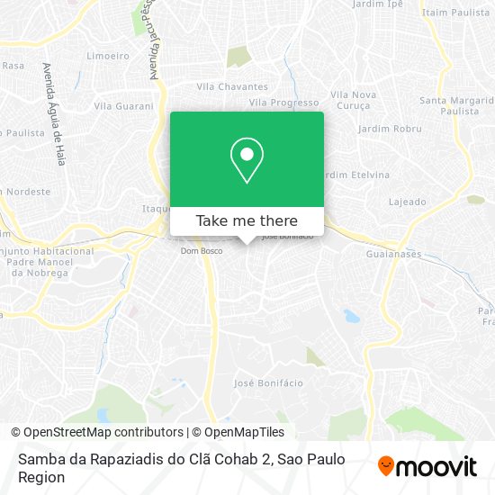 Mapa Samba da Rapaziadis do Clã Cohab 2