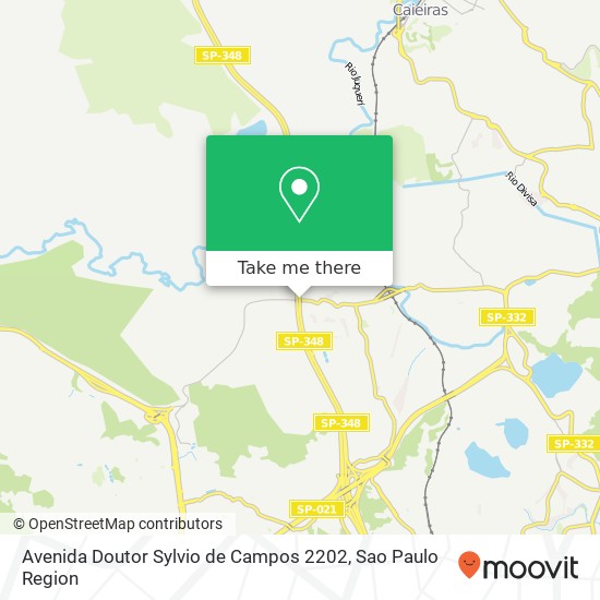 Avenida Doutor Sylvio de Campos 2202 map