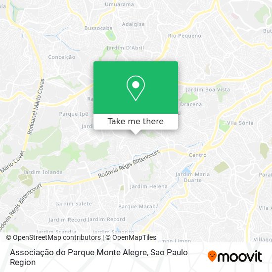 Associação do Parque Monte Alegre map