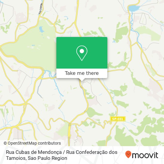 Rua Cubas de Mendonça / Rua Confederação dos Tamoios map