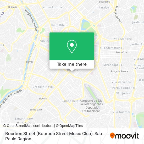 Bourbon Street (Bourbon Street Music Club) map