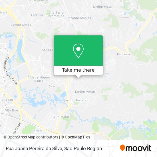 Rua Joana Pereira da Silva map