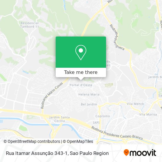 Rua Itamar Assunção 343-1 map