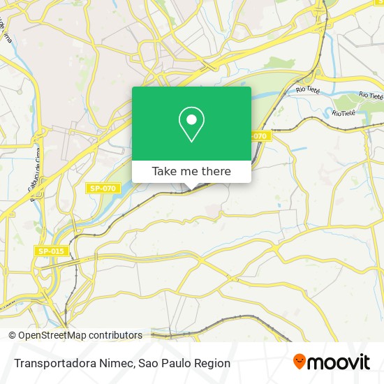 Transportadora Nimec map