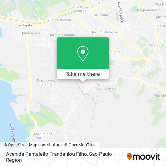 Avenida Pantaleão Trandafilou Filho map