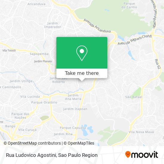Rua Ludovico Agostini map