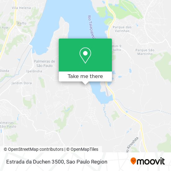 Estrada da Duchen 3500 map