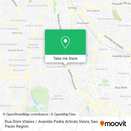 Rua Dom Vilares / Avenida Padre Arlindo Vieira map