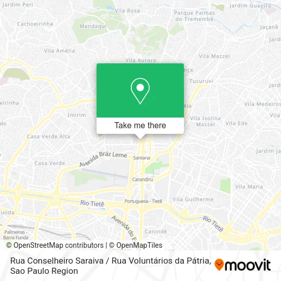 Rua Conselheiro Saraiva / Rua Voluntários da Pátria map