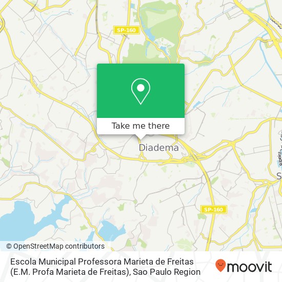 Escola Municipal Professora Marieta de Freitas (E.M. Profa Marieta de Freitas) map