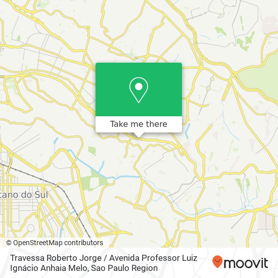 Mapa Travessa Roberto Jorge / Avenida Professor Luiz Ignácio Anhaia Melo