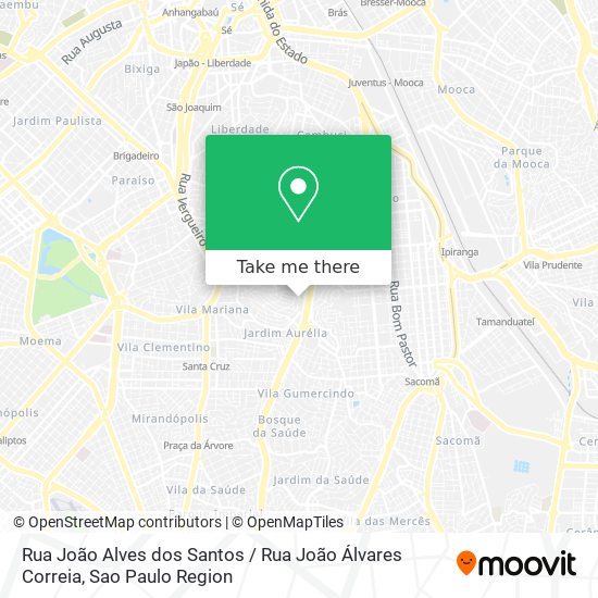 Rua João Alves dos Santos / Rua João Álvares Correia map