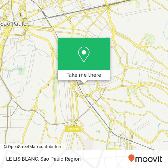 LE LIS BLANC map