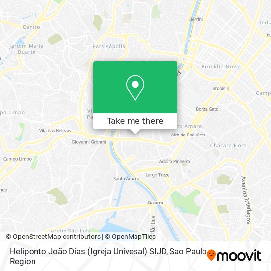 Heliponto João Dias (Igreja Univesal) SIJD map
