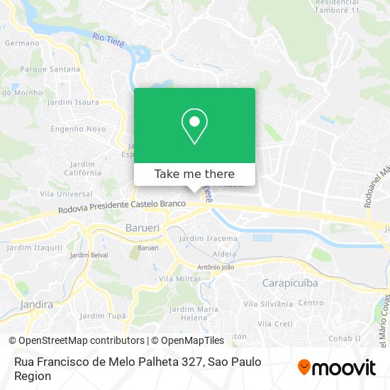 Rua Francisco de Melo Palheta 327 map