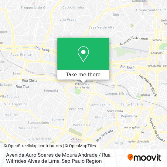 Avenida Auro Soares de Moura Andrade / Rua Wilfrides Alves de Lima map