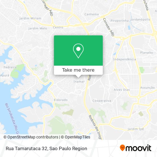 Rua Tamarutaca 32 map