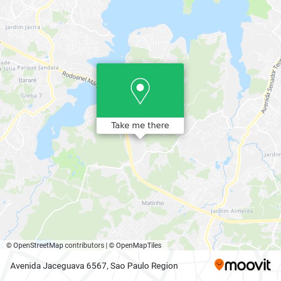 Mapa Avenida Jaceguava 6567