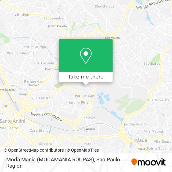 Moda Mania (MODAMANIA ROUPAS) map