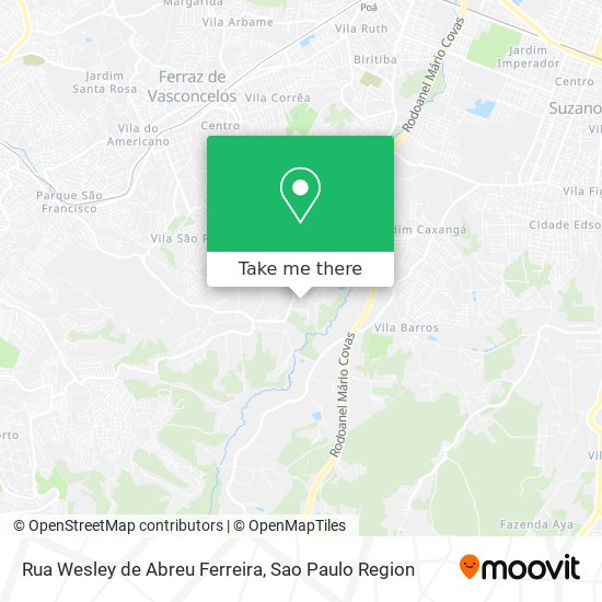 Rua Wesley de Abreu Ferreira map