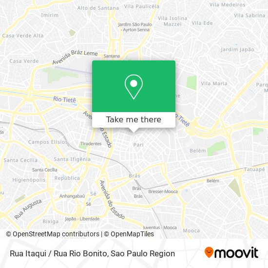 Rua Itaqui / Rua Rio Bonito map