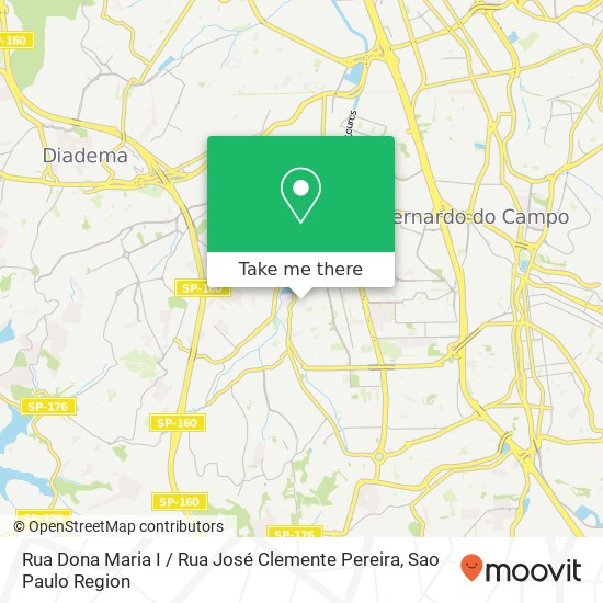 Rua Dona Maria I / Rua José Clemente Pereira map