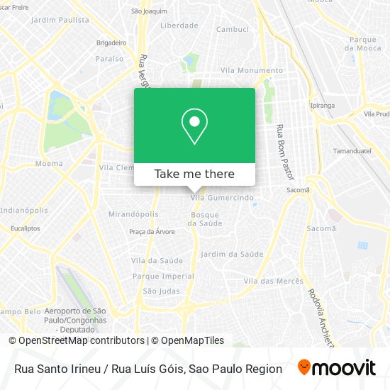 Rua Santo Irineu / Rua Luís Góis map