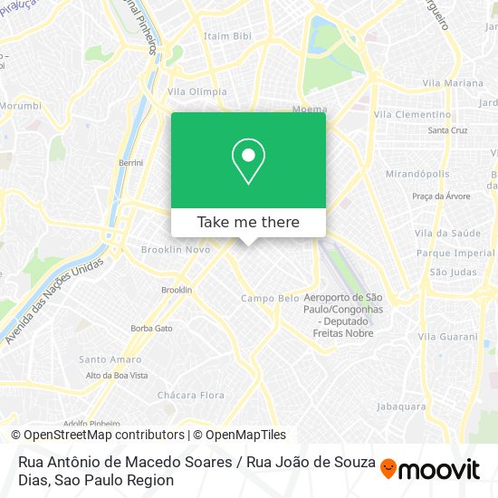 Rua Antônio de Macedo Soares / Rua João de Souza Dias map