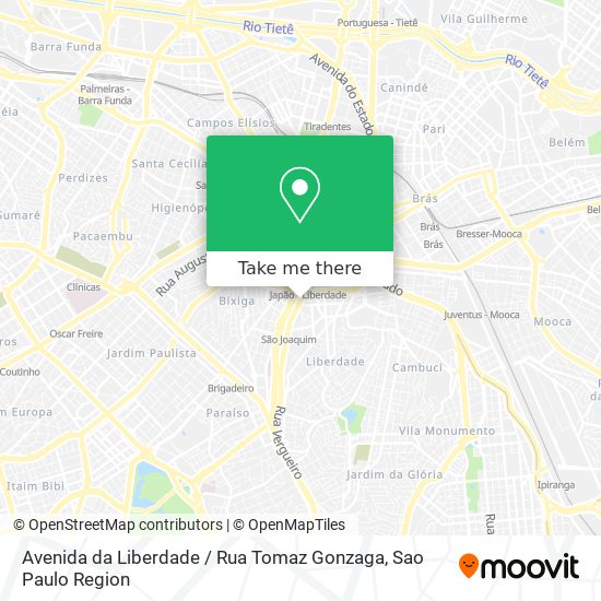 Avenida da Liberdade / Rua Tomaz Gonzaga map