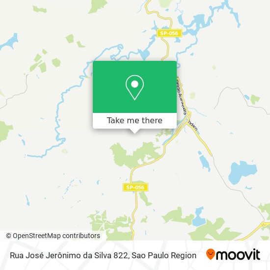 Rua José Jerônimo da Silva 822 map