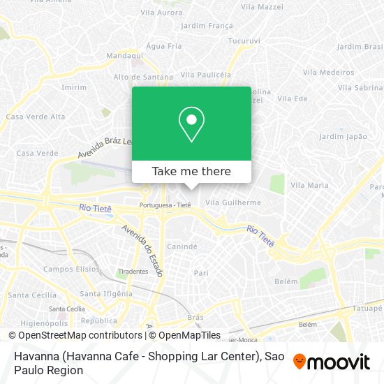 Havanna (Havanna Cafe - Shopping Lar Center) map