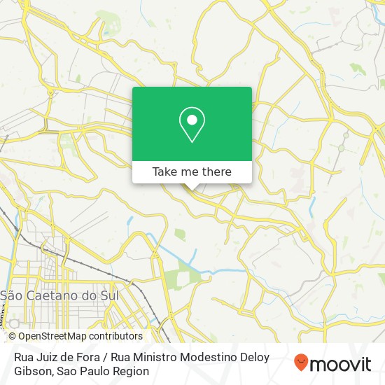 Rua Juiz de Fora / Rua Ministro Modestino Deloy Gibson map