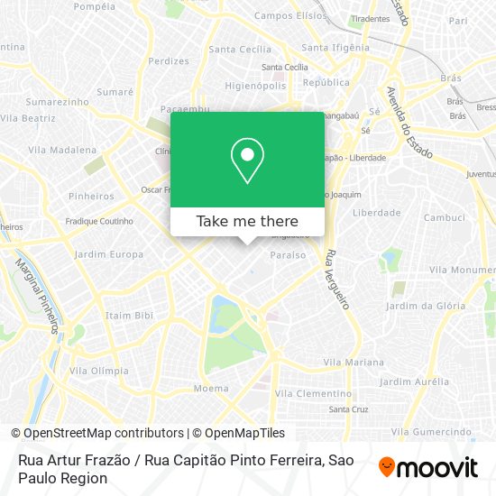 Rua Artur Frazão / Rua Capitão Pinto Ferreira map