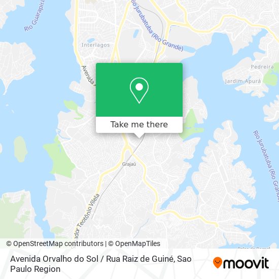 Avenida Orvalho do Sol / Rua Raiz de Guiné map
