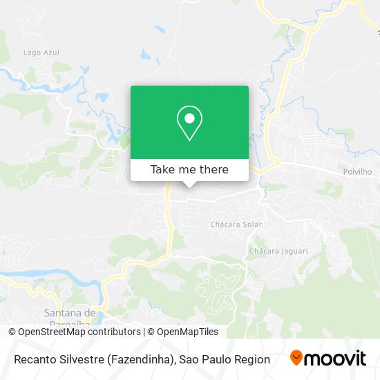 Recanto Silvestre (Fazendinha) map