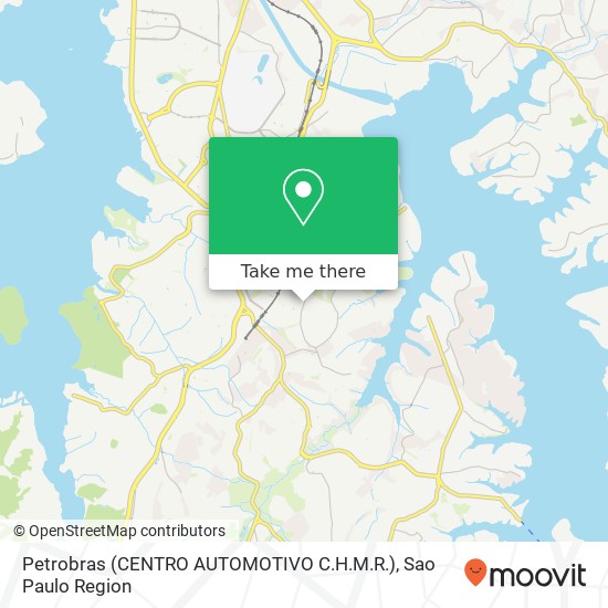 Mapa Petrobras (CENTRO AUTOMOTIVO C.H.M.R.)