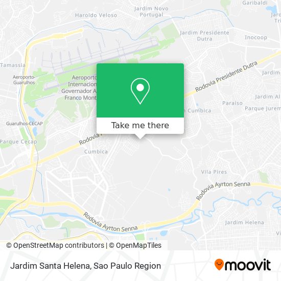 Jardim Santa Helena map