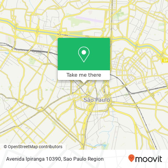 Avenida Ipiranga 10390 map