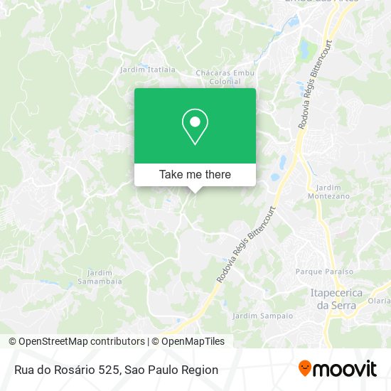 Rua do Rosário 525 map
