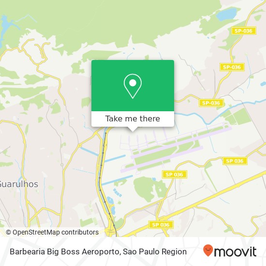 Barbearia Big Boss Aeroporto map