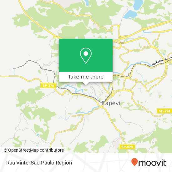 Rua Vinte map