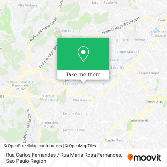 Rua Carlos Fernandes / Rua Maria Rosa Fernandes map