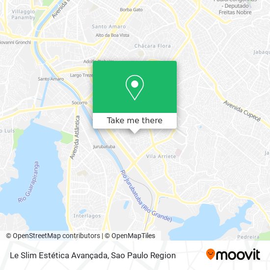 Mapa Le Slim Estética Avançada