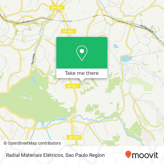 Mapa Radial Materiais Elétricos