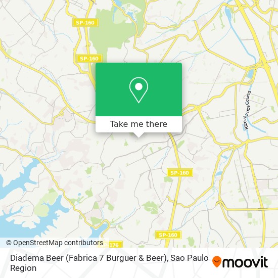 Diadema Beer (Fabrica 7 Burguer & Beer) map