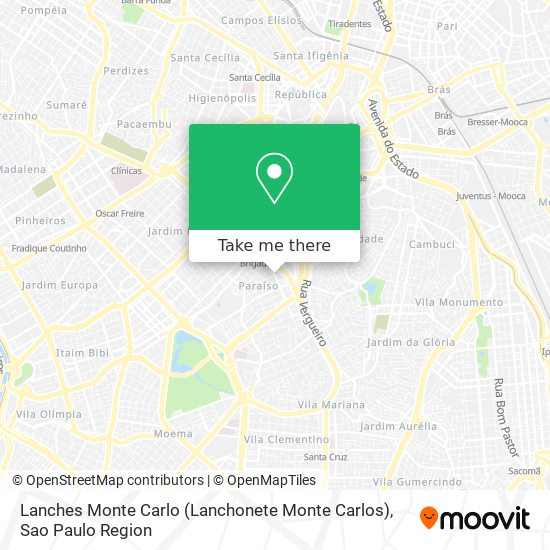 Lanches Monte Carlo (Lanchonete Monte Carlos) map