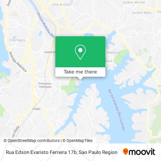 Rua Edson Evaristo Ferreira 17b map