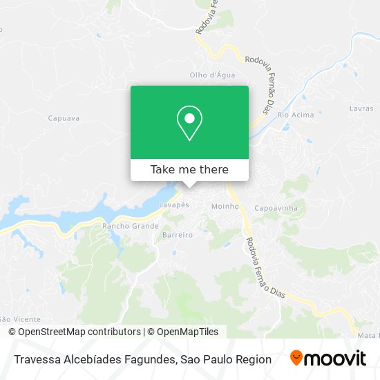 Travessa Alcebíades Fagundes map