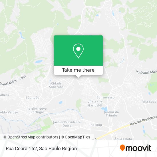 Rua Ceará 162 map
